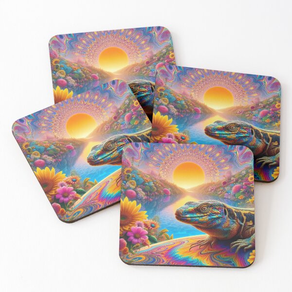 Item preview, Vibrant Pet Lizard Dreamtime Harmony Sojourn designed and sold by Daniel Dudgeon.