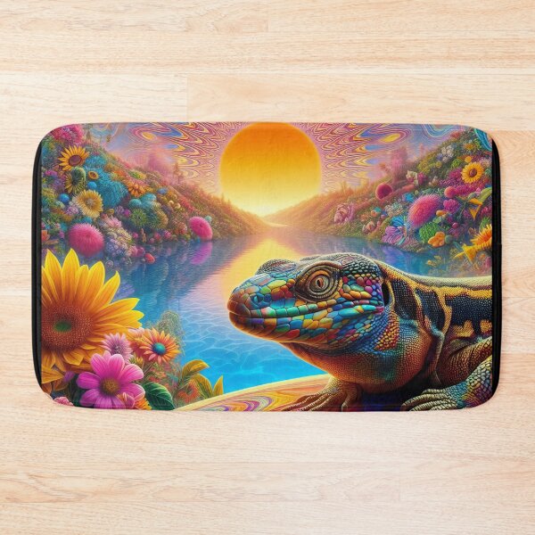 Item preview, Vibrant Pet Lizard Dreamtime Harmony Sojourn designed and sold by Daniel Dudgeon.