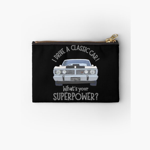 Item preview, Avis White - I DRIVE A CLASSIC CAR, whats your SuperPower? designed and sold by Michael van der Hoorn.