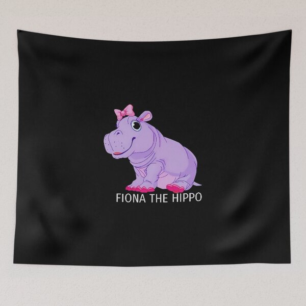 Aperçu de l'œuvre Fiona l'hippopotame à Fiona l'hippopotame à Fiona l'hippopotame créée et vendue par waresho.