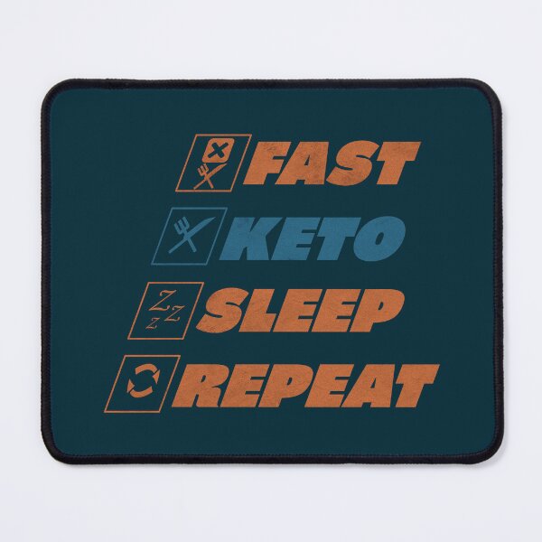 Item preview, Fast Keto Sleep Repeat designed and sold by John MacPherson Allan.