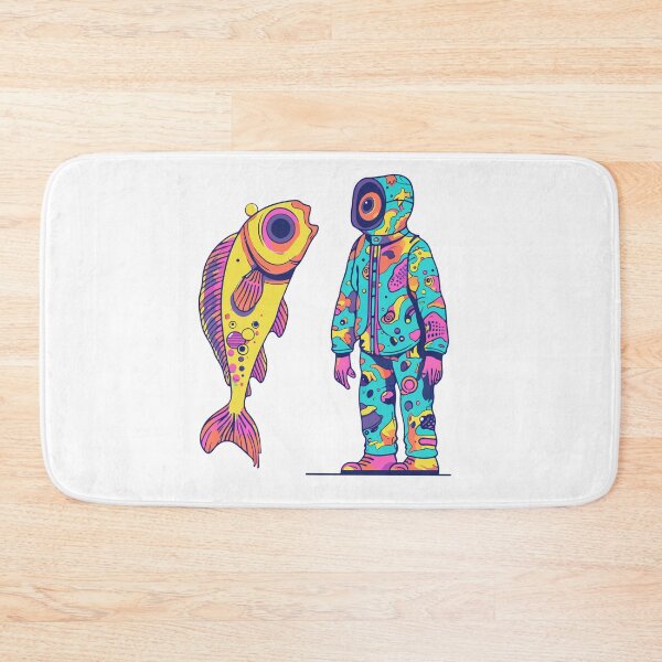 Item preview, Pajamas man and the fish designed and sold by TheRealmWithin.