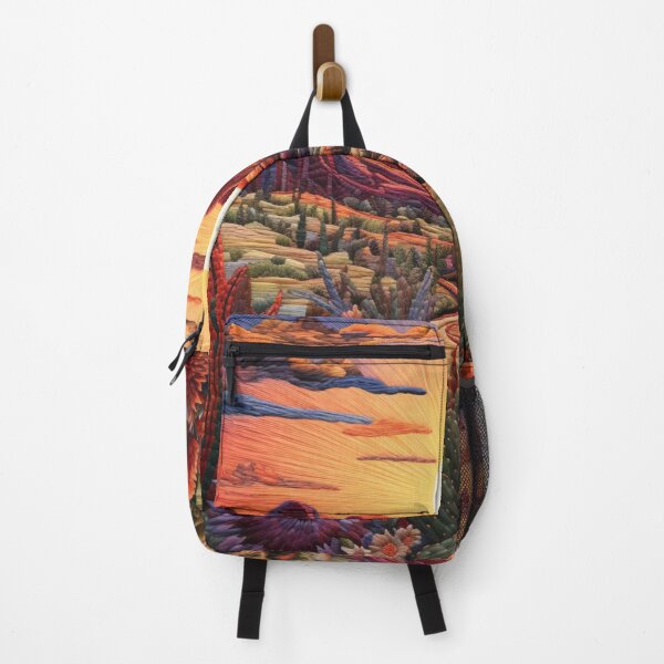 Item preview, 3D Embroidery Print of Desert Sunset designed and sold by NDMDesignStudio.