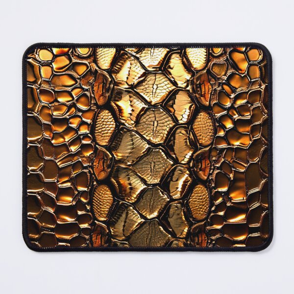 Item preview, Snakeskin Bronze Snake Serpent Animal Print Viper Fashion designed and sold by couture-rapture.