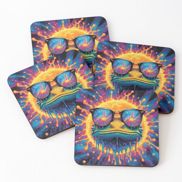 Item preview, Whimsical Pet Lizard Galactic Harmony designed and sold by Daniel Dudgeon.