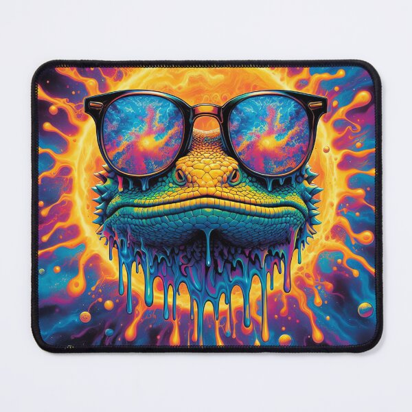 Item preview, Whimsical Pet Lizard Galactic Harmony designed and sold by Daniel Dudgeon.