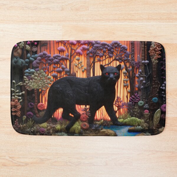 Item preview, Panther In Psychedelic Forest  designed and sold by NDMDesignStudio.