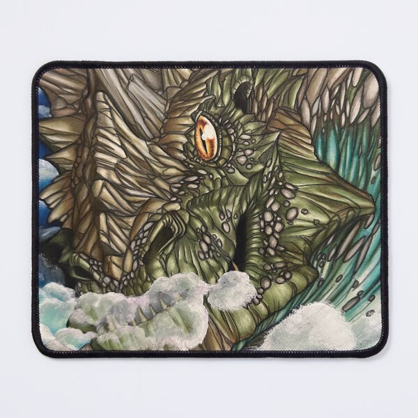 Item preview, Foggy dragon designed and sold by Zenologyart.