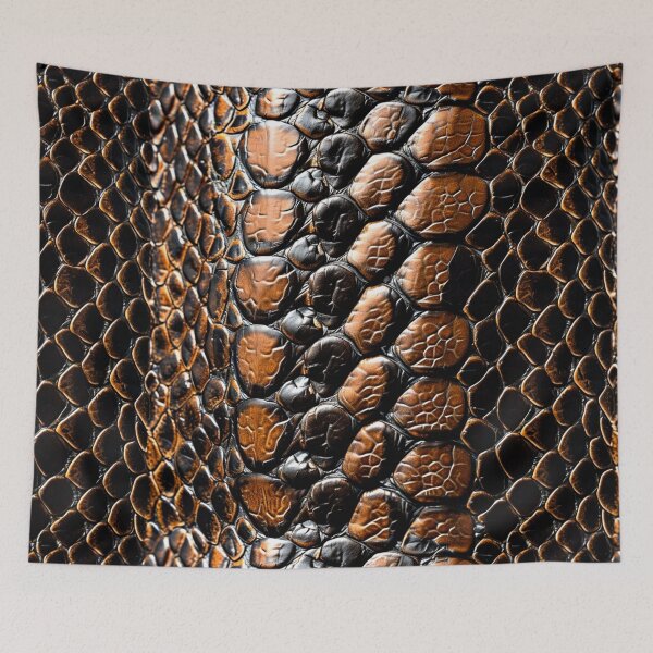 Item preview, Snakeskin Copper Snake Serpent Animal Print Viper Fashion designed and sold by couture-rapture.