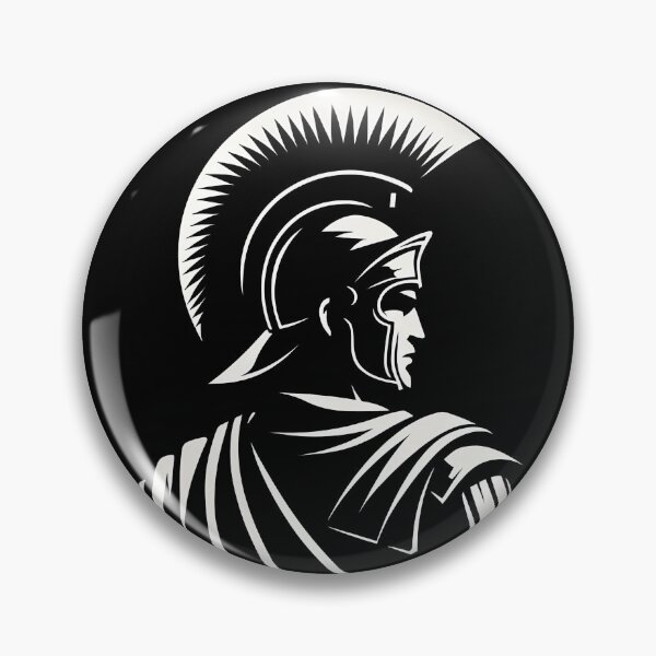 Item preview, Silhouette of a Roman soldier designed and sold by sakkara22.