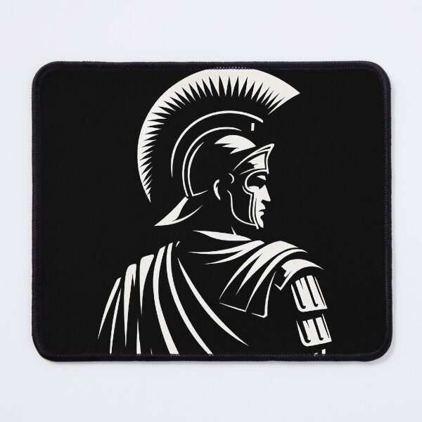 Item preview, Silhouette of a Roman soldier designed and sold by sakkara22.
