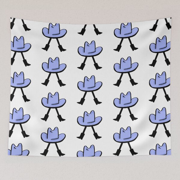 Item preview, Blue Cowboy Hat  designed and sold by Brianna McGill.