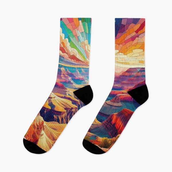 Item preview, Grand Canyon National Park - Colorful Mosaic  designed and sold by HausKatz.