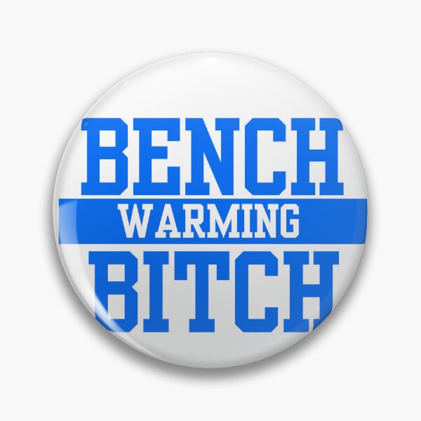Item preview, RHOSLC Bench Warming Bitch greek blue text designed and sold by Unomum.