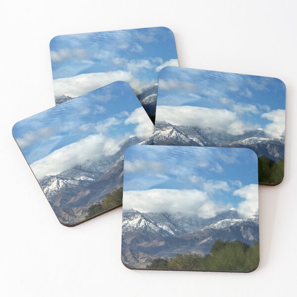 Item preview, Snowy Mountains With Elegant Clouds In Blue Sky designed and sold by DEC02.