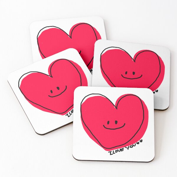 Item preview, 사랑해 heart designed and sold by ssimk.