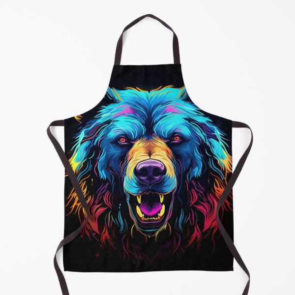 Item preview, Bear Pop Neon Art 2 designed and sold by AstroRisq.