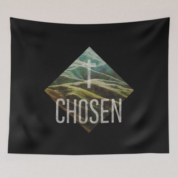 Item preview, Chosen, Cross art designed and sold by Faithloveshop.