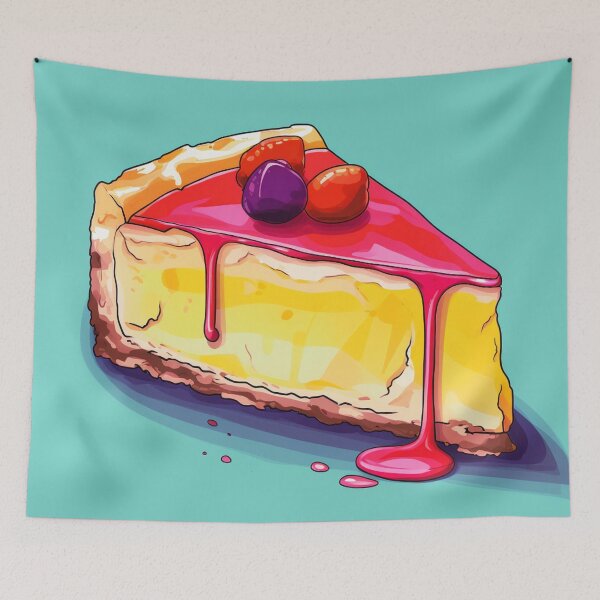 Item preview, Cheesecake Pop Art 1 designed and sold by AstroRisq.