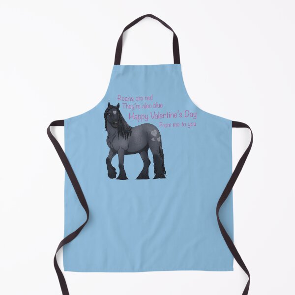 Item preview, Blue Roan Valentine (with text) designed and sold by Old Water Cryptid .