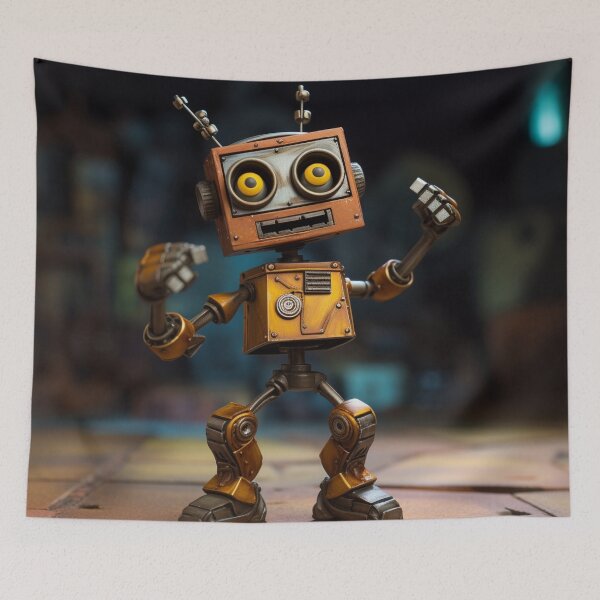 Item preview, Clay Dancing Robot designed and sold by AstroRisq.