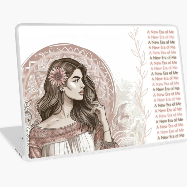 A New Era of Me - Boho Spiritual Colourful Design Laptop Skin