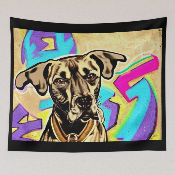 Item preview, Grafitti dog designed and sold by adena182.