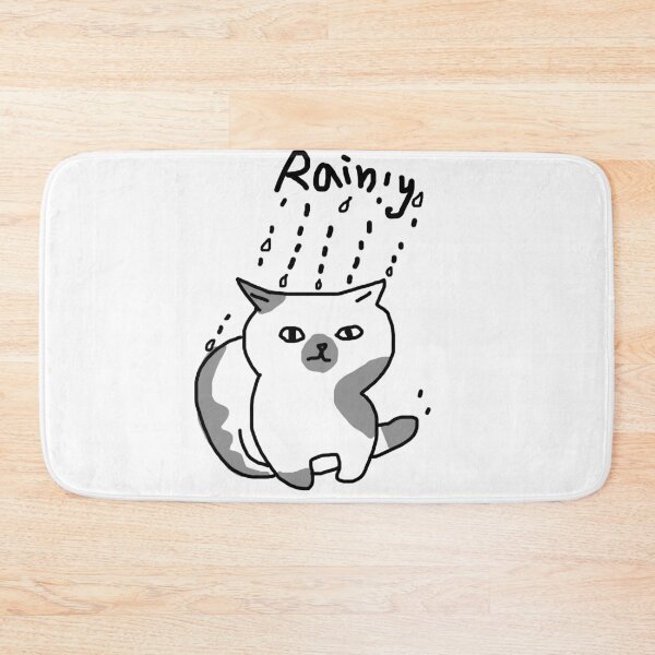 Item preview, rainy cat designed and sold by ssimk.