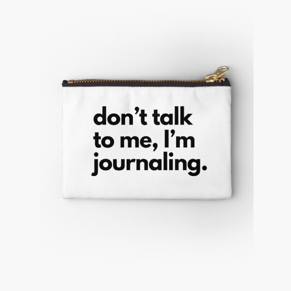 Item preview, Don't Talk To Me, I'm Journaling designed and sold by shaldesign.