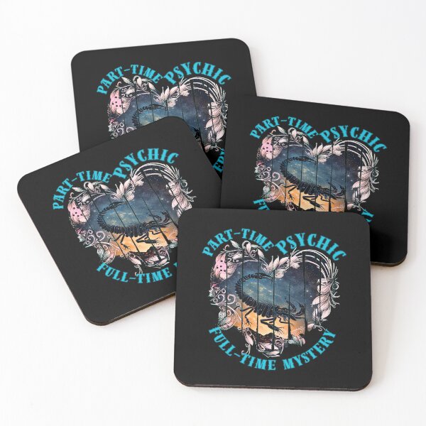 Item preview, Part-Time Psychic, Full-Time Mystery. scorpio traits, designed and sold by ZodiacWonders.