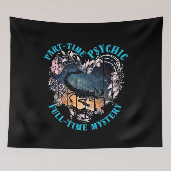 Item preview, Part-Time Psychic, Full-Time Mystery. scorpio traits, designed and sold by ZodiacWonders.