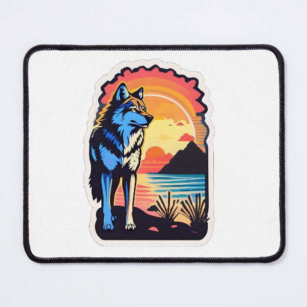 Item preview, Retro Wolf designed and sold by Nightdrive88.