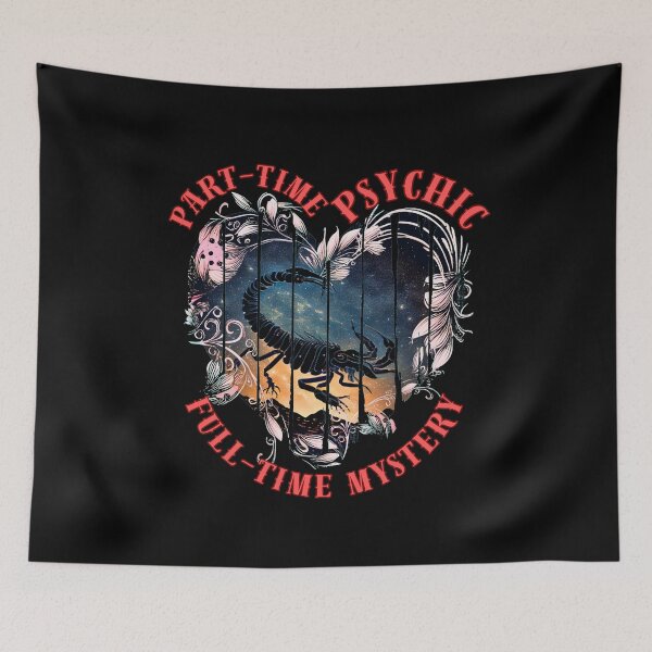 Item preview, Part-Time Psychic, Full-Time Mystery. scorpio star sign designed and sold by ZodiacWonders.