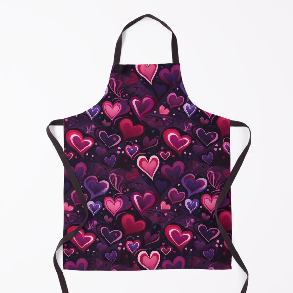 Item preview, Valentine's Day Berry Hearts Fluid Pattern designed and sold by AgathaZolastore.