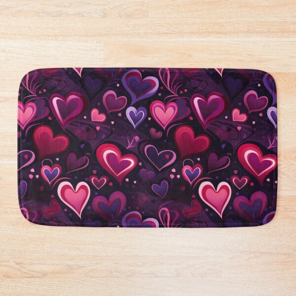 Item preview, Valentine's Day Berry Hearts Fluid Pattern designed and sold by AgathaZolastore.