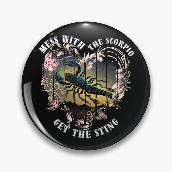 Item preview, Mess With The Scorpio, Get The Sting designed and sold by ZodiacWonders.