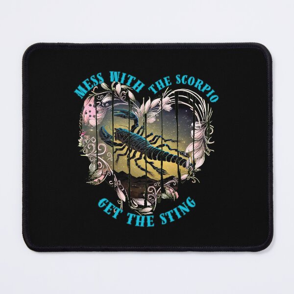Item preview, Mess With The Scorpio, Get The Sting. scorpio birthday designed and sold by ZodiacWonders.