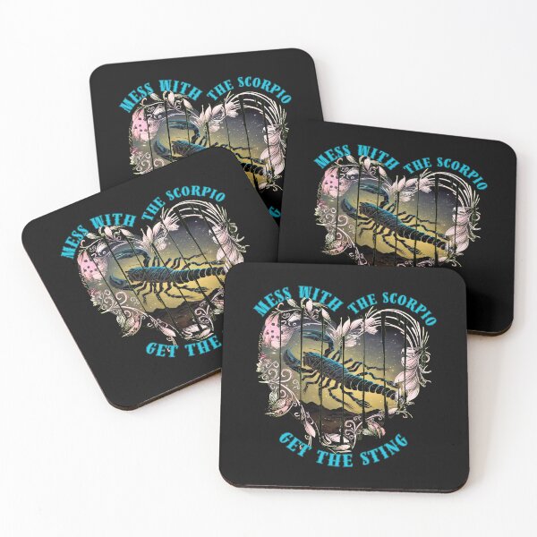 Item preview, Mess With The Scorpio, Get The Sting. scorpio birthday designed and sold by ZodiacWonders.