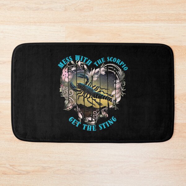 Item preview, Mess With The Scorpio, Get The Sting. scorpio birthday designed and sold by ZodiacWonders.