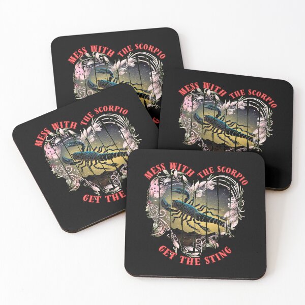 Item preview, Mess With The Scorpio, Get The Sting. scorpio astrology designed and sold by ZodiacWonders.