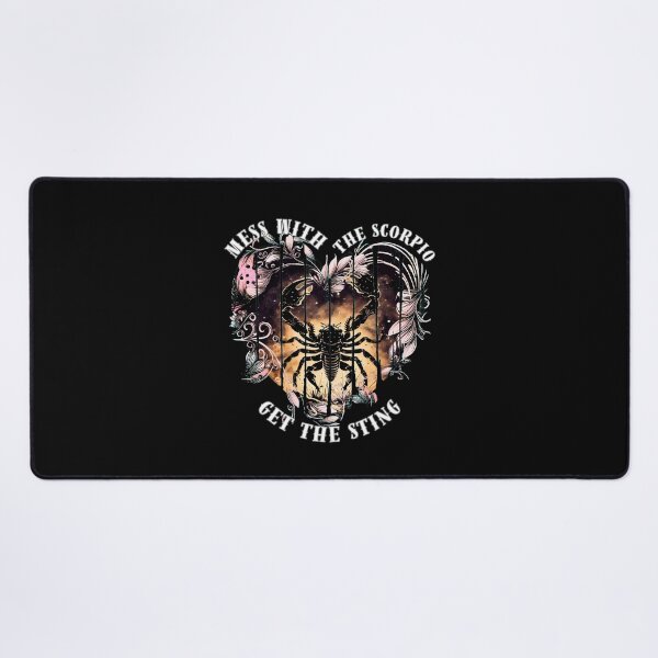 Item preview, Mess With The Scorpio, Get The Sting. scorpio quote designed and sold by ZodiacWonders.