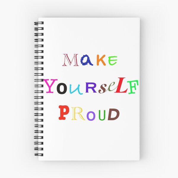 Item preview, make yourself proud sticker designed and sold by Hiibo-o.