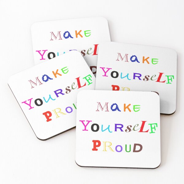 Item preview, make yourself proud sticker designed and sold by Hiibo-o.