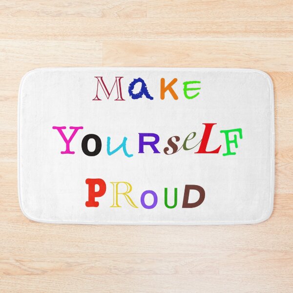 Item preview, make yourself proud sticker designed and sold by Hiibo-o.