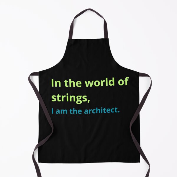 Item preview, In the world of strings, I am the architect. designed and sold by Mihuk.