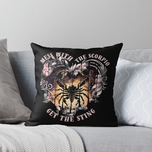 Item preview, Mess With The Scorpio, Get The Sting. scorpio funny designed and sold by ZodiacWonders.
