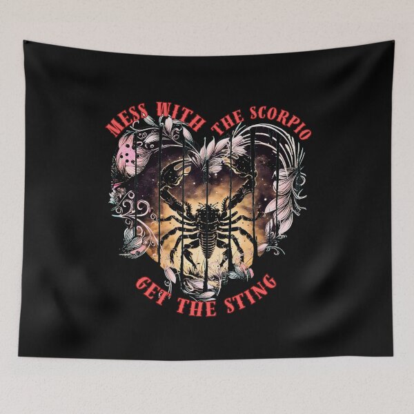 Item preview, Mess With The Scorpio, Get The Sting. scorpio star sign designed and sold by ZodiacWonders.