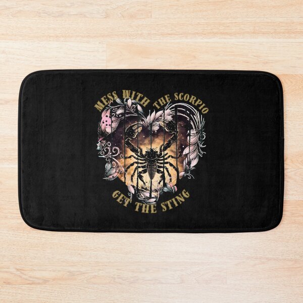 Item preview, Mess With The Scorpio, Get The Sting. scorpio symbol designed and sold by ZodiacWonders.