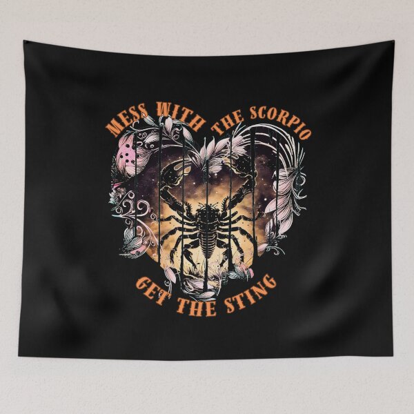 Item preview, Mess With The Scorpio, Get The Sting. scorpio november designed and sold by ZodiacWonders.