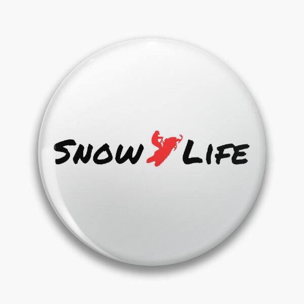Item preview, Snow Life Snowmobile snow mobile designed and sold by AIVDesignCo.